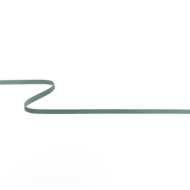Sage Petersham Grosgrain Ribbon - 0.25"