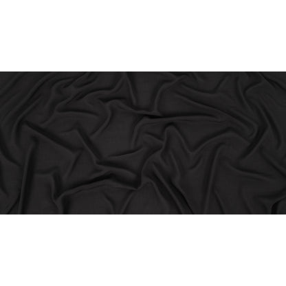 Boise Black Lightweight Sustainable Rayon Challis