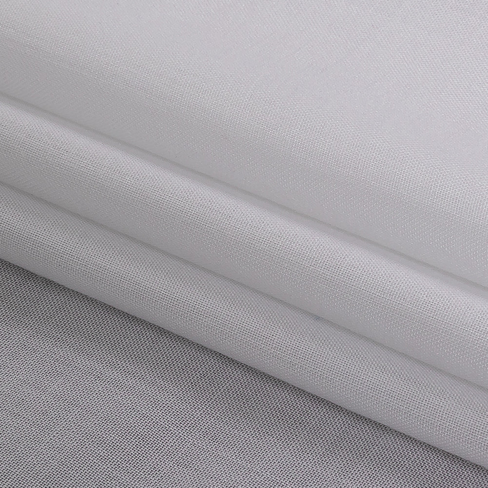 Boise White Lightweight Sustainable Rayon Challis