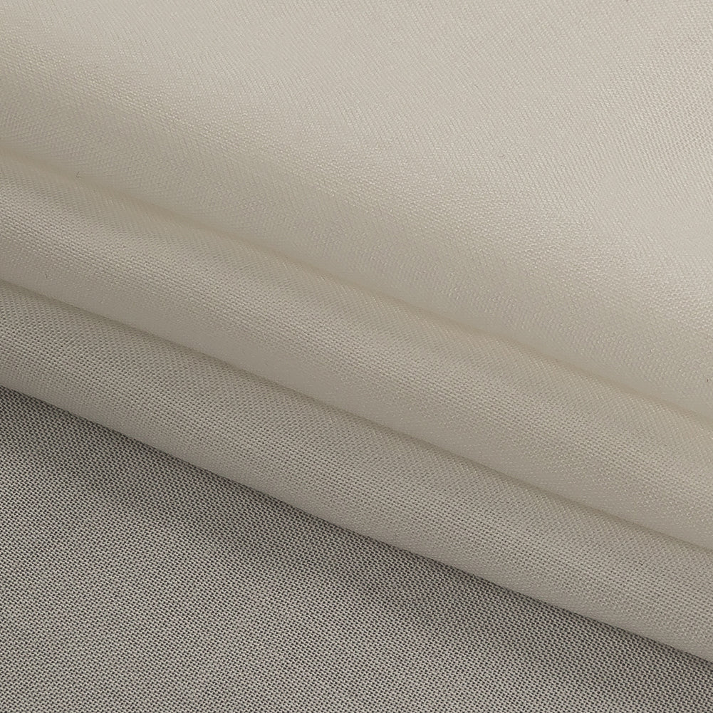 Boise Ivory Lightweight Sustainable Rayon Challis - Folded