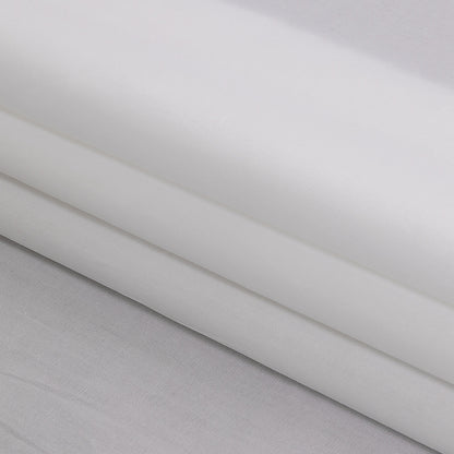 Nampa White Organic Cotton Poplin Detail