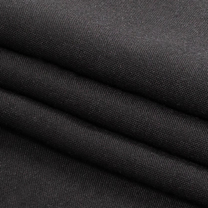Caldwell Black Ultra Soft Sustainable Rayon Poplin
