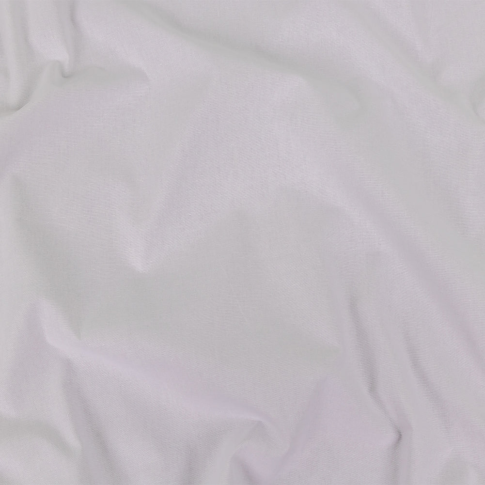 Preston White Organic Cotton Twill