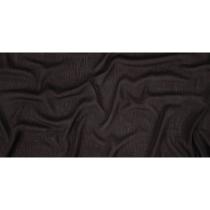 Crinkled Sustainable Rayon Gauze - Black - Wilmette Collection Full