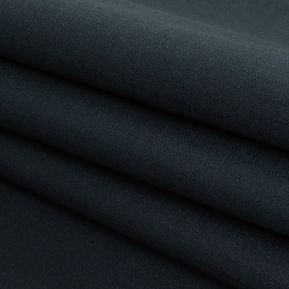 Organic Cotton Ripstop - Navy - Bayonne Collection Folded