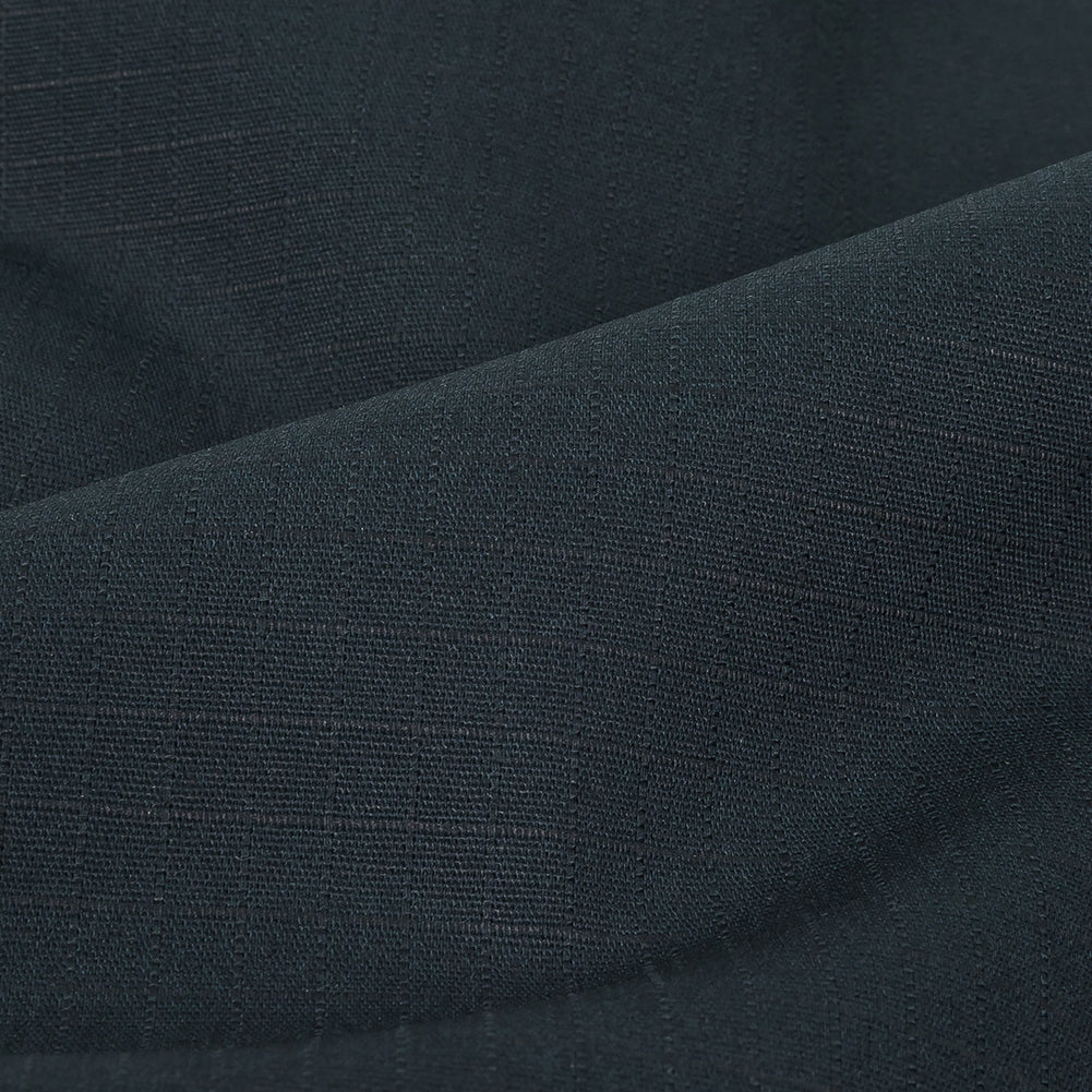 Organic Cotton Ripstop - Navy - Bayonne Collection Detail