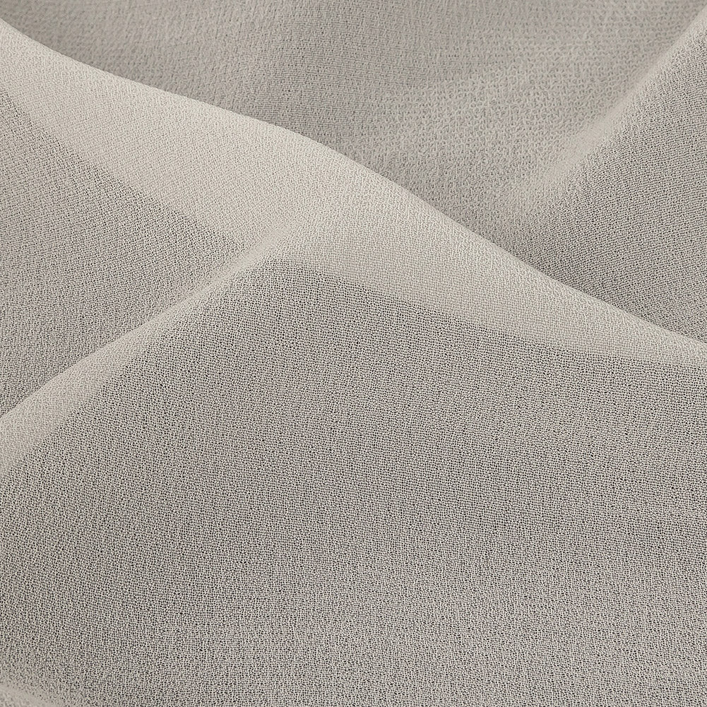 Famous Australian Designer White Viscose Georgette Detail