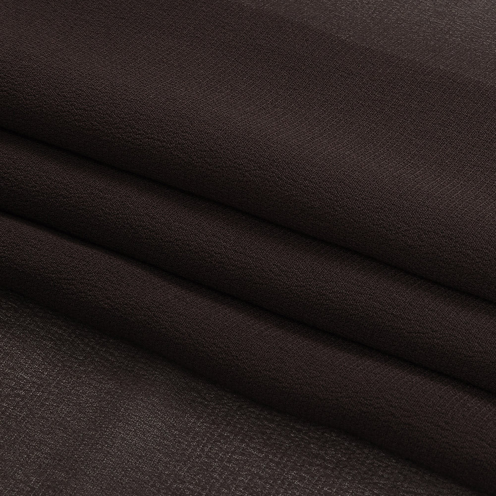 Famous Australian Designer Charcoal Viscose Georgette Folded