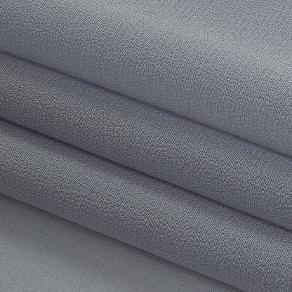 Famous Australian Designer Blue Gray Viscose Georgette Folded