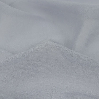 Famous Australian Designer Blue Gray Viscose Georgette Detail