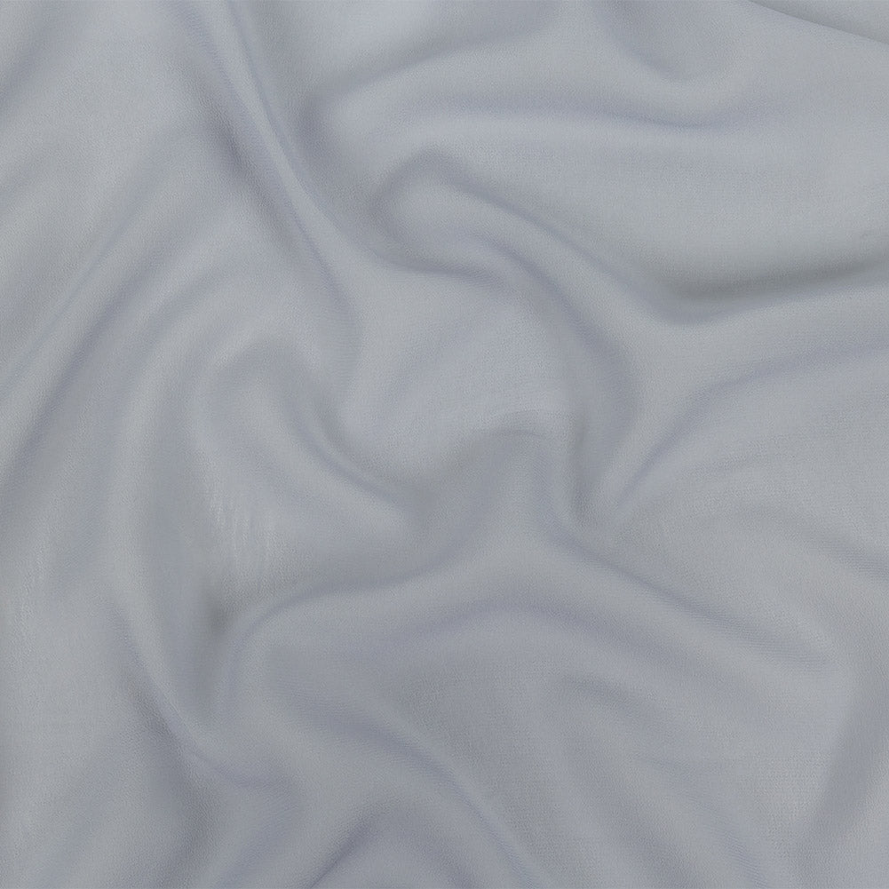 Famous Australian Designer Blue Gray Viscose Georgette