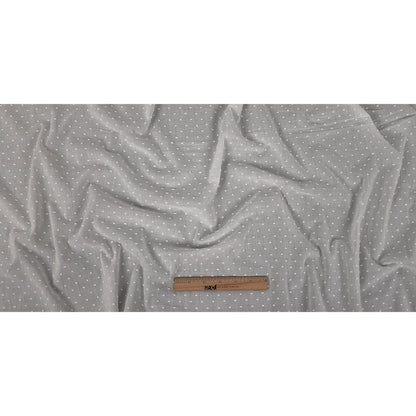 Famous Australian Designer Cloud Dancer Cotton Swiss Dot Full