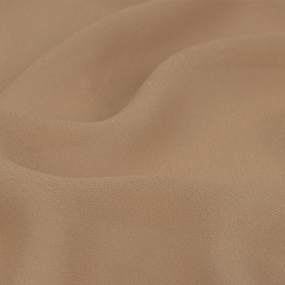 Famous Australian Designer Hazelnut Viscose Georgette Detail