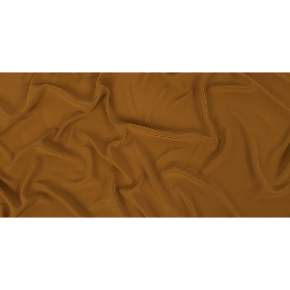 Famous Australian Designer Butterscotch Crepe de Chine Viscose Lining Full