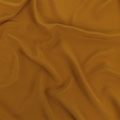 Famous Australian Designer Butterscotch Crepe de Chine Viscose Lining