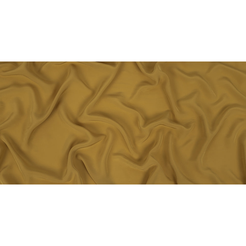 Famous Australian Designer Gold Crepe de Chine Viscose Lining Full