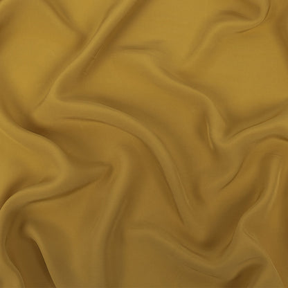 Famous Australian Designer Gold Crepe de Chine Viscose Lining