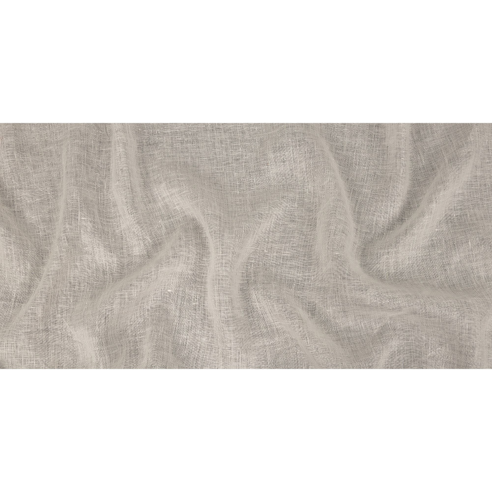 Famous Australian Designer Egret Lightweight Linen Poplin Full