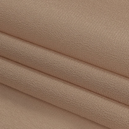 Famous Australian Designer Nougat Viscose Georgette Folded