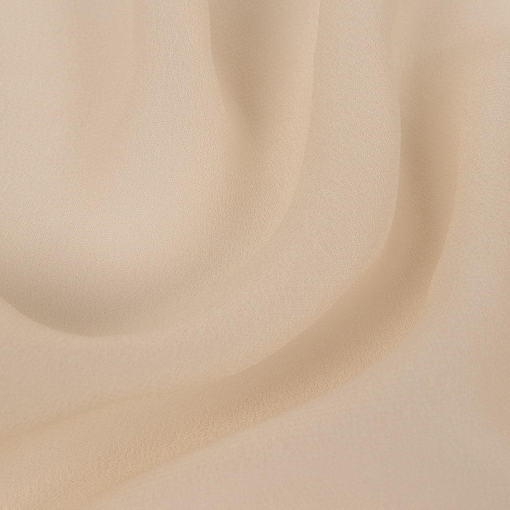 Famous Australian Designer Linen Viscose Georgette Detail