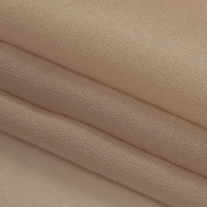 Famous Australian Designer Mushroom Viscose Georgette Folded