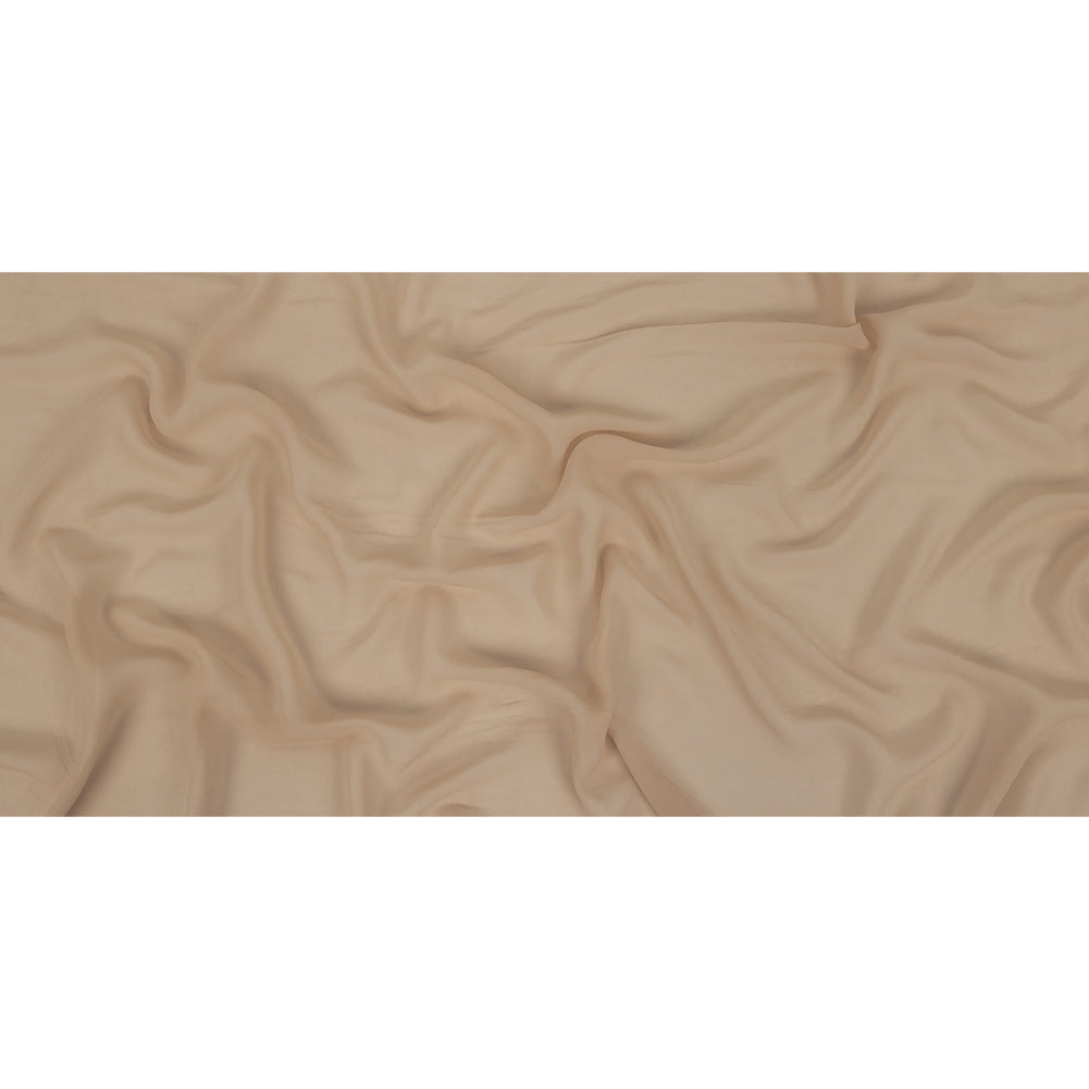 Famous Australian Designer Mushroom Viscose Georgette Full