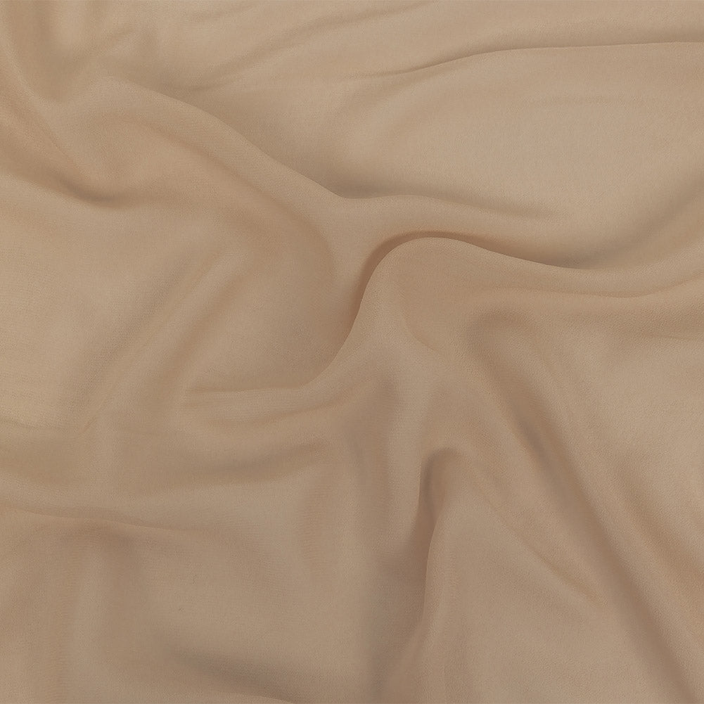 Famous Australian Designer Mushroom Viscose Georgette