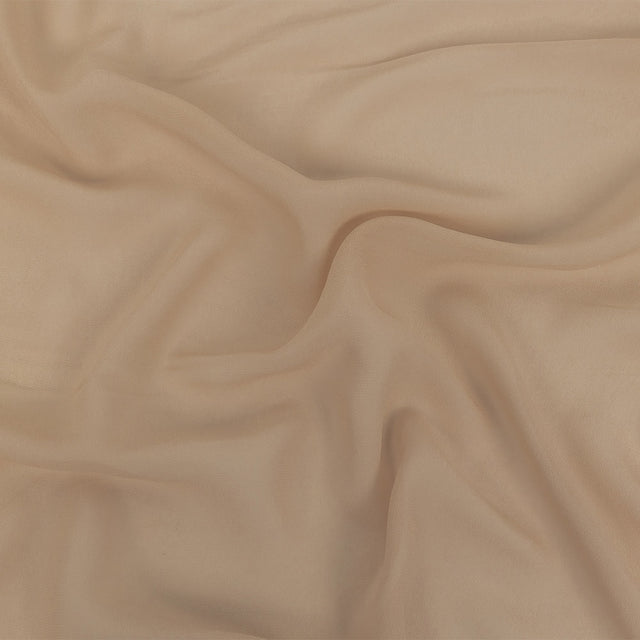 Famous Australian Designer Mushroom Viscose Georgette