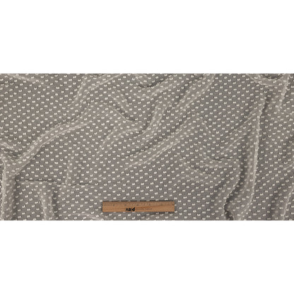 Famous Australian Designer Pearl Faux Swiss Dot Silk Georgette Full