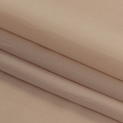 Famous Australian Designer Mushroom Crepe de Chine Viscose Lining Folded