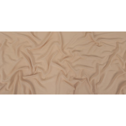 Famous Australian Designer Mushroom Crepe de Chine Viscose Lining Full
