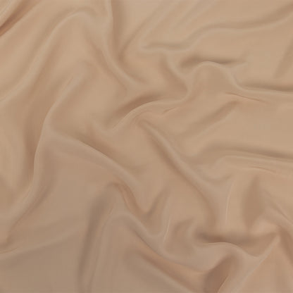 Famous Australian Designer Mushroom Crepe de Chine Viscose Lining