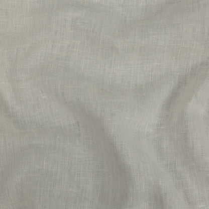 Famous Australian Designer Snow White Plainly Textured Linen Woven