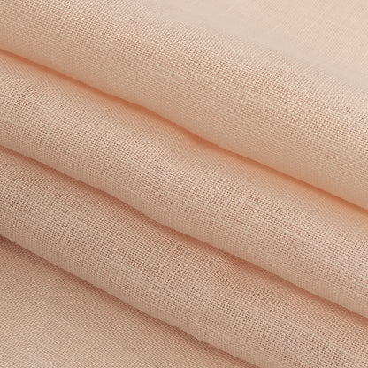 Famous Australian Designer Shell Plain Textured Linen Woven Folded