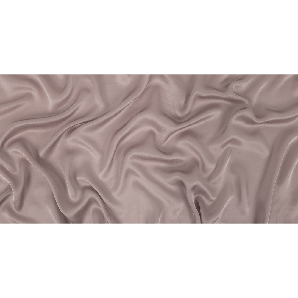 Famous Australian Designer Lilac Satin-Faced Silk Chiffon Full