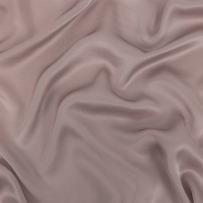 Famous Australian Designer Lilac Satin-Faced Silk Chiffon