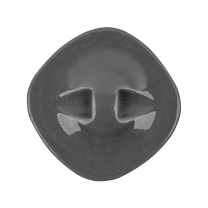 Smoke Iridescent Rounded Square Self Back Plastic Button - 48L/30.5mm Detail