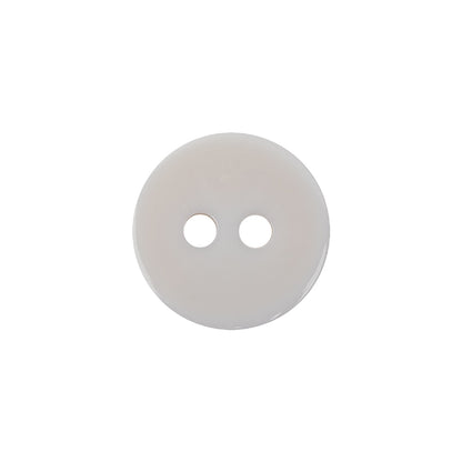 Italian Sunny Side Up and White Two Hole Plastic Button - 28L/18mm Detail
