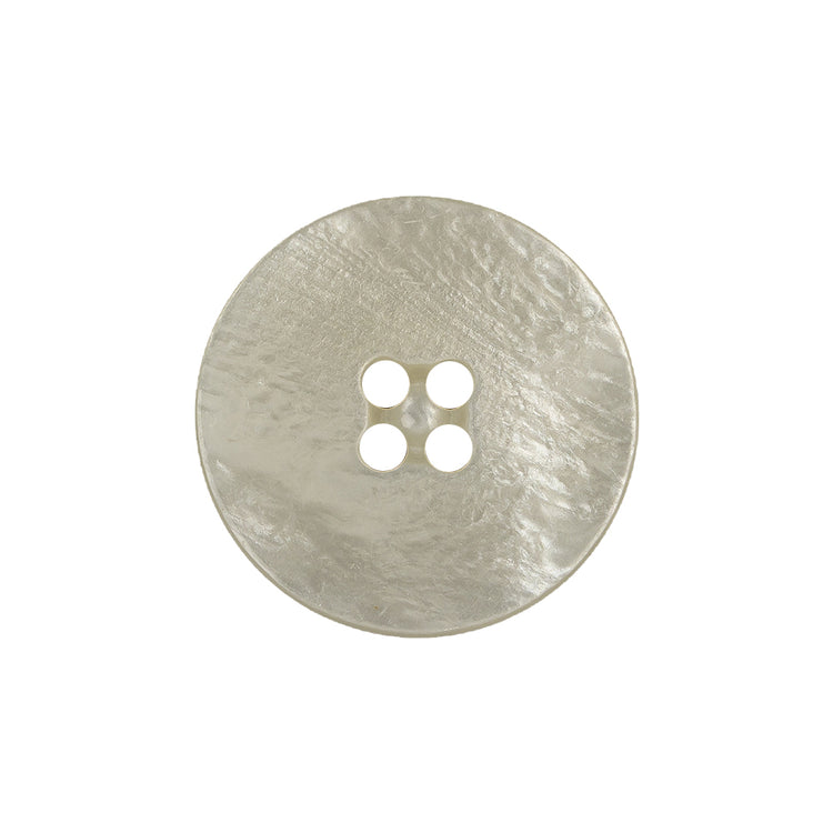 template--25130090922057__main-Ivory Iridescent Four Hole Smooth Top Plastic Button - 36L/23mm