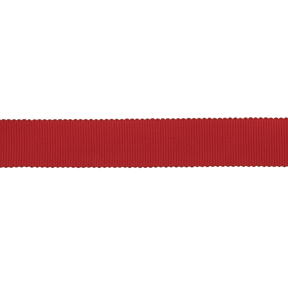 Aura Orange Petersham Grosgrain Ribbon - 0.625" Detail