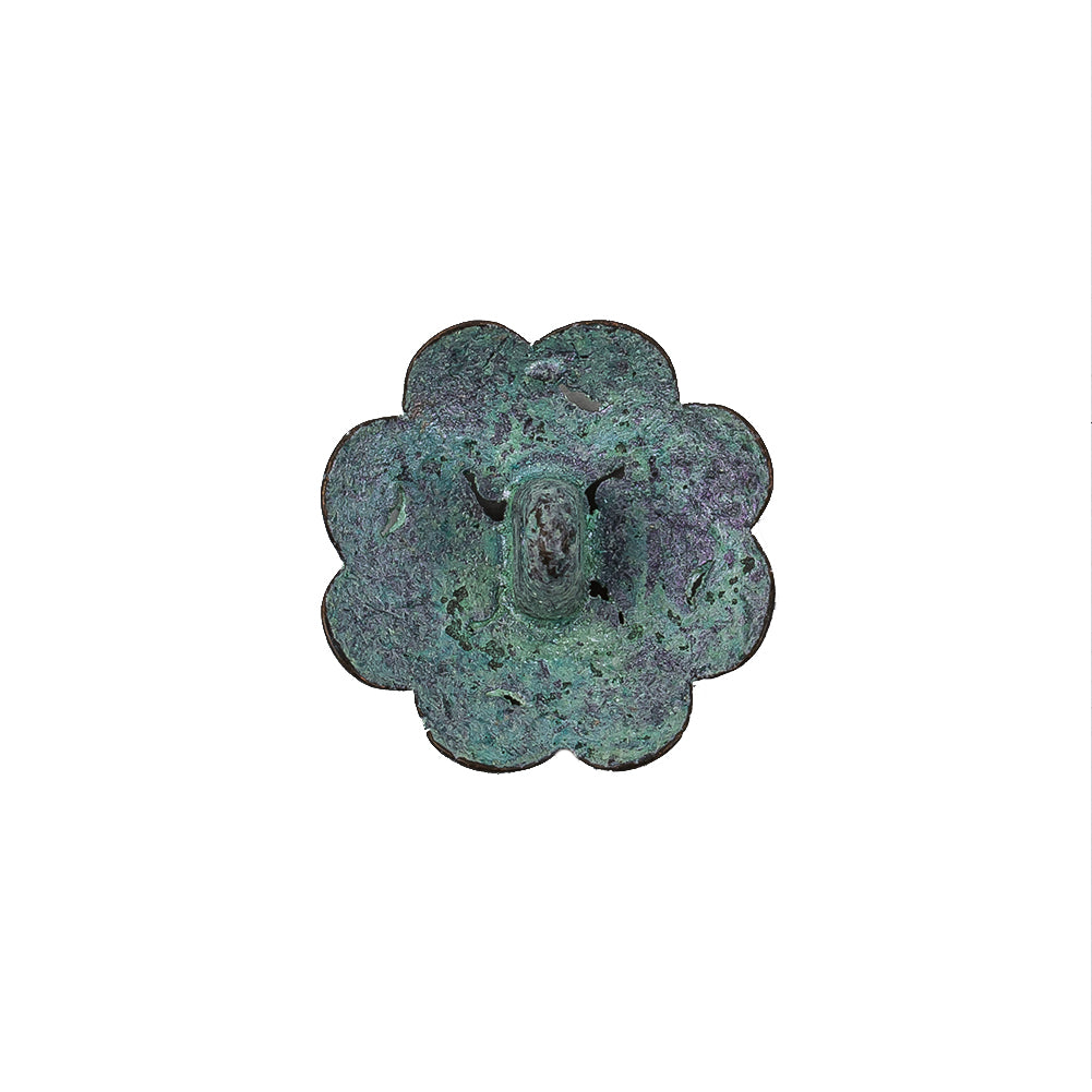 Italian Fairy Wing Floral Shank Back Button - 30L/19mm Detail