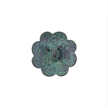 Italian Fairy Wing Floral Shank Back Button - 30L/19mm Detail