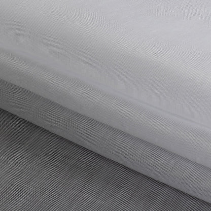 Batista de poliéster de doble ancho de 117" - Blanco nieve - Colección Diot