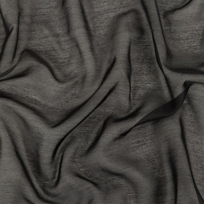 Polyester Batiste Double Wide 117" - Jet Black - Diot Collection