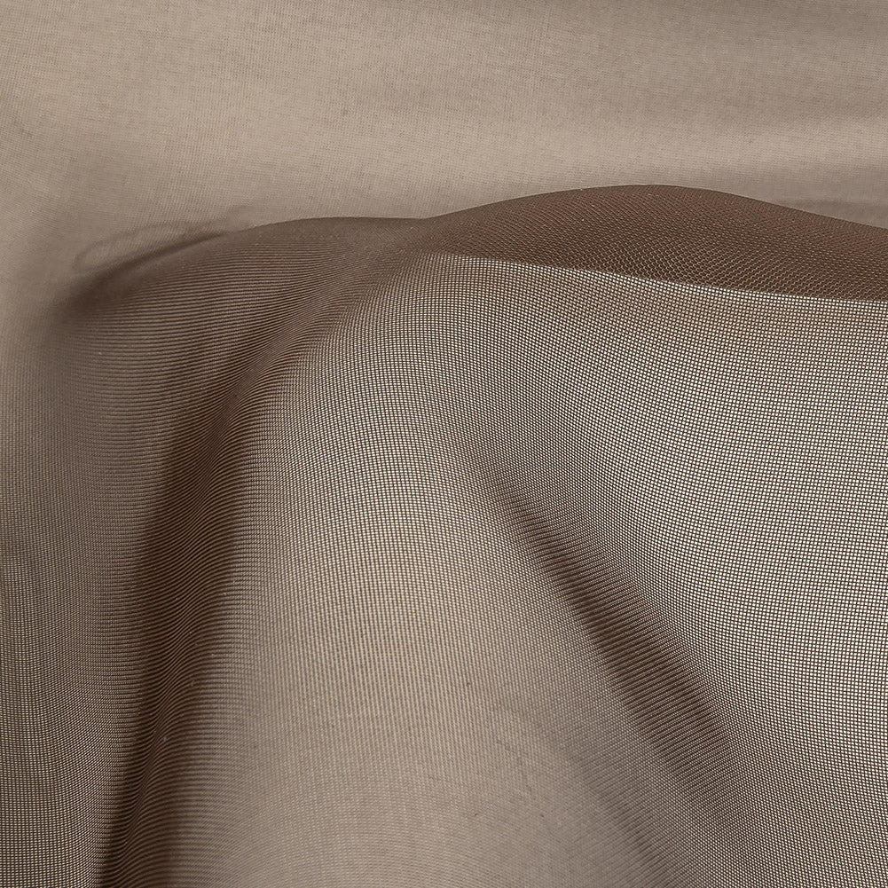 Polyester Voile Double Wide 118" - Chocolate - Arcalod Collection