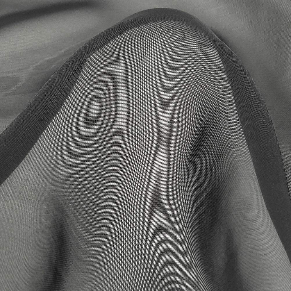 Polyester Voile Double Wide 118" - Black - Arcalod Collection