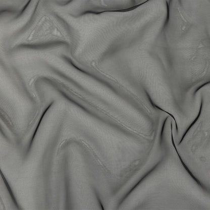 Polyester Voile Double Wide 118" - Black - Arcalod Collection