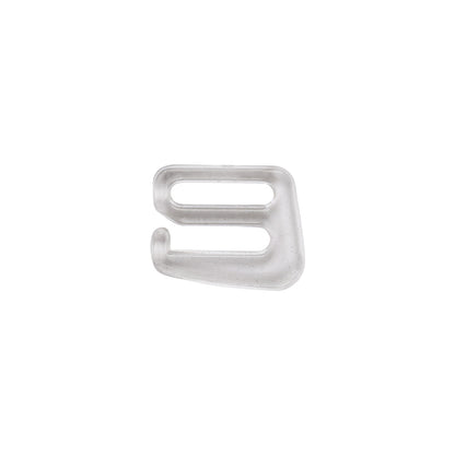 Transparent Plastic G-Hook for 5/16" Strap - Set of 4