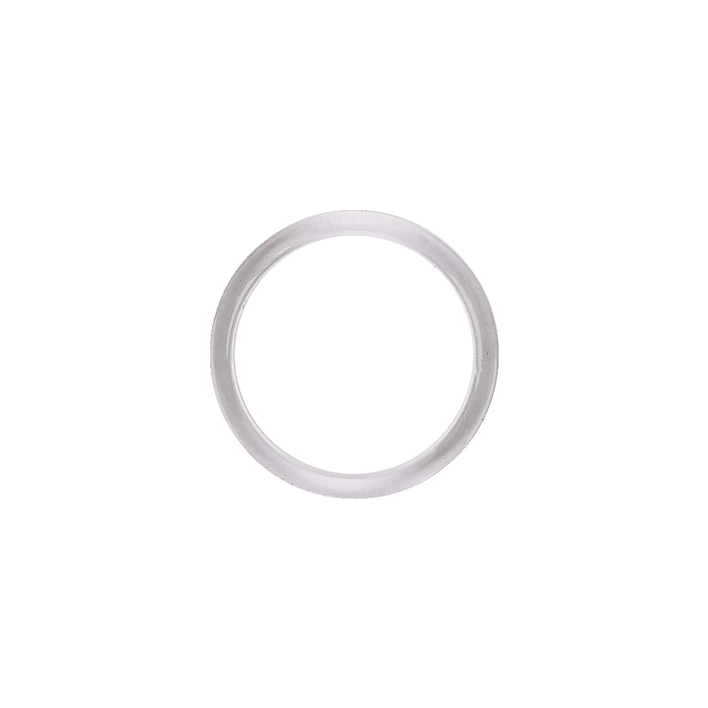 Clear Circular O-Ring for 7/16" Strap - Set of 4
