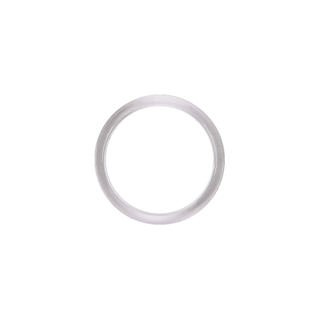 Clear Circular O-Ring for 7/16" Strap - Set of 4